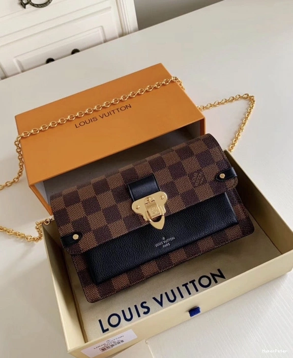 CHAIN VAVIN LOUIS WALLET VUITTON 0807